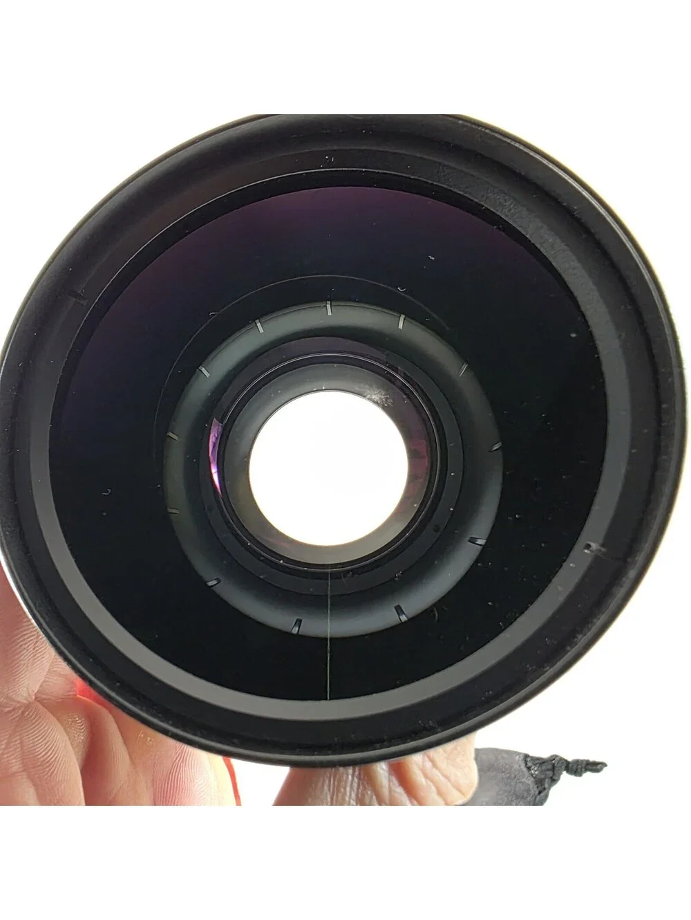 Canon Wide Converter WC-DC58N 0.7x Wide Angle Auxiliary Lens w/Box & Bag